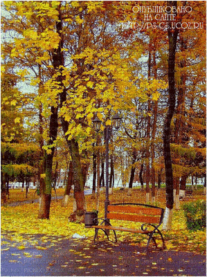 Paysage.Landscape.Autumn.Automne.Otoño.Victoriabea - Zdarma animovaný GIF
