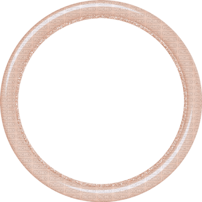 circle frame cadre rahmen tube apricot - безплатен png