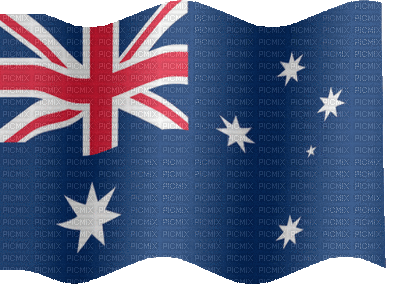 australia australien Australie flag flagge drapeau deco tube  football soccer fußball sports sport sportif gif anime animated - GIF animado gratis