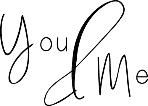 You and Me.Text.Victoriabea - png gratis