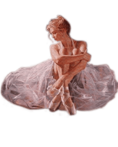 Prima Ballerina, rosé, grau - Free PNG