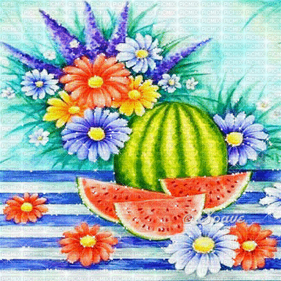 soave background animated fruit summer - Gratis geanimeerde GIF