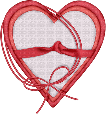 Kaz_Creations Deco  Ribbons  Heart Love Colours - 無料png