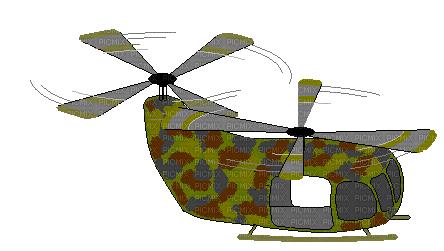 вертолёт - Zdarma animovaný GIF