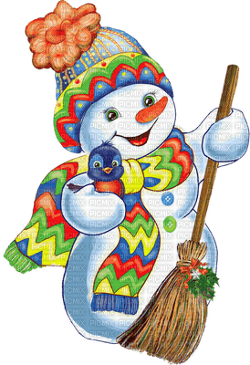 Clip Art Snowman - PNG gratuit