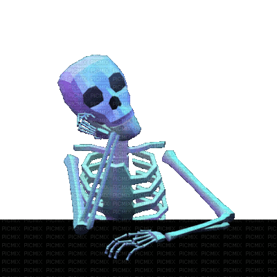 animated skull - 免费动画 GIF