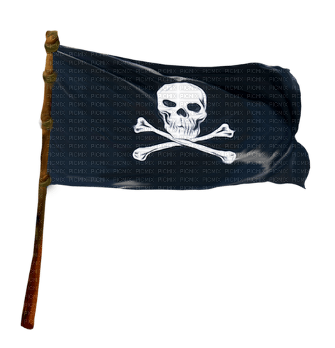 Пиратский флаг - zdarma png