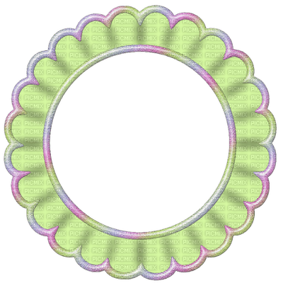 Kaz_Creations Deco  Circle Frames Frame Colours - PNG gratuit