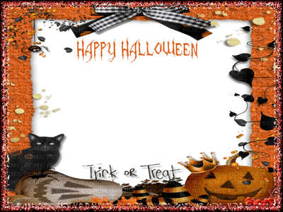 Halloween Frame - δωρεάν png