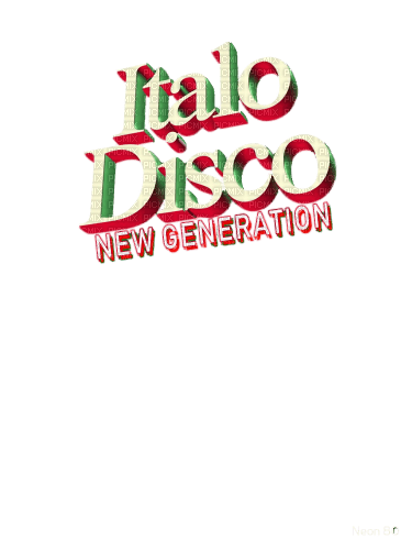 italo disco - png ฟรี