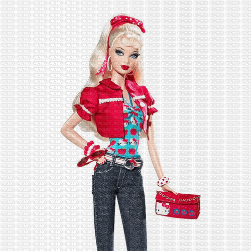 Barbie Hello Kitty - zdarma png