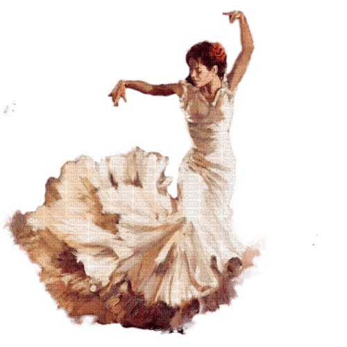 kikkapink woman dancer summer flamenco - bezmaksas png