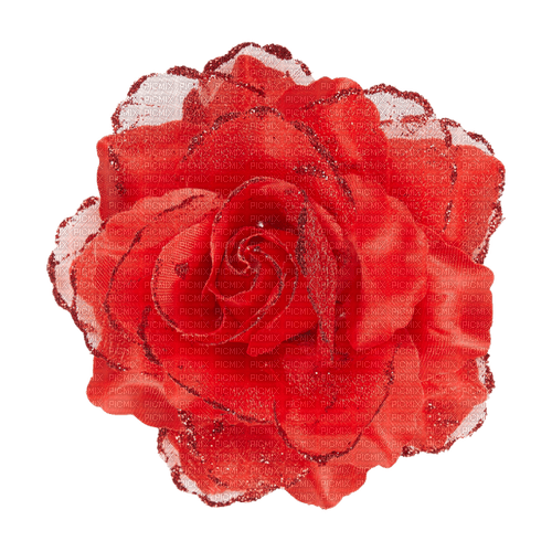 kikkapink deco scrap red rose - бесплатно png
