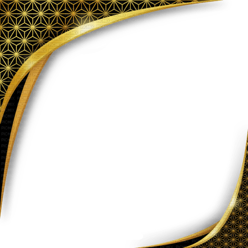 Gold.Black.Cadre.Frame.Victoriabea - Free PNG