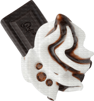 chocolate cream deco - kostenlos png