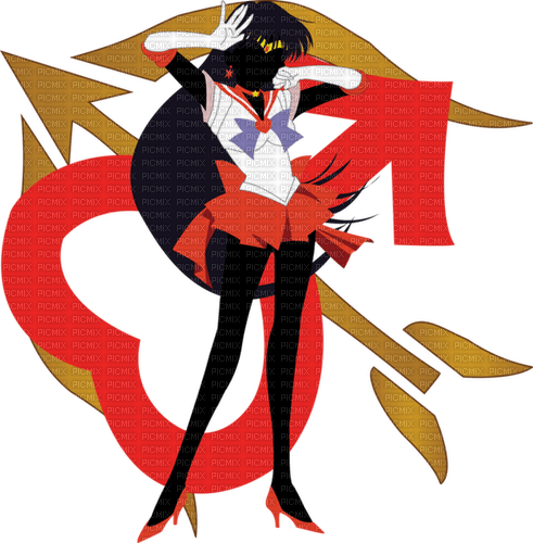 Sailor Mars 🌙 elizamio - ingyenes png