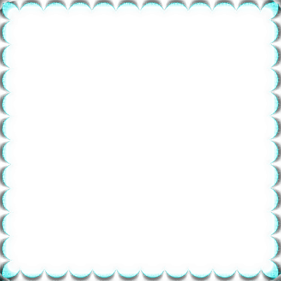 turquoise frame cadre turquoise - PNG gratuit