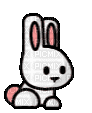 Bunny - GIF animado grátis