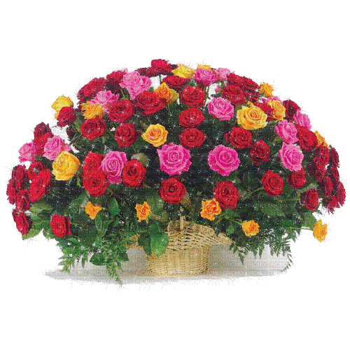 Pot de fleurs - GIF animé gratuit