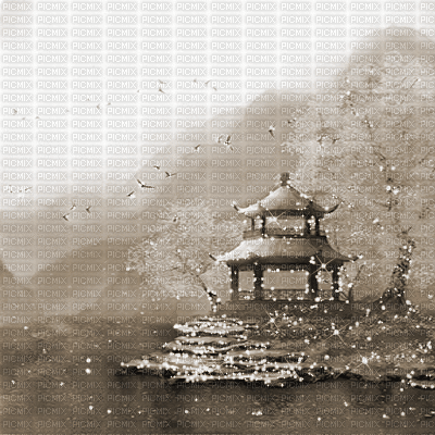 kikkapink background oriental  asian animated - Besplatni animirani GIF