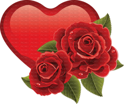 cecily-coeur roses - Free PNG