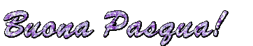 minou-text-buona pasqua-purple - Free animated GIF