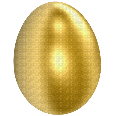 minou-easter-egg-gold-pasqua-påskägg - Free PNG