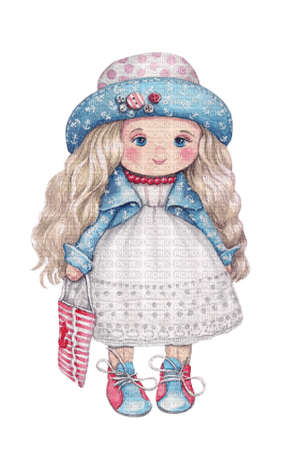 kikkapink spring doll baby child - png gratuito