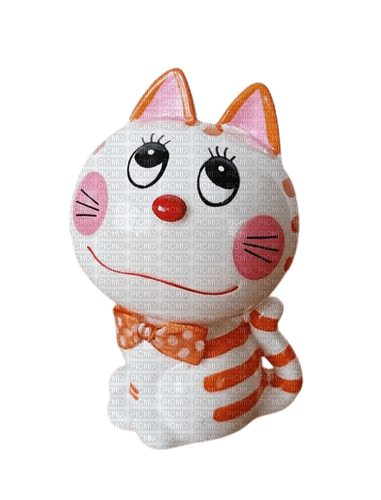 silly cat figure - zadarmo png