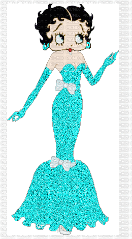 Betty Boop - Ingyenes animált GIF