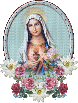 Virgem maria-l - Gratis animeret GIF