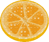 Orangenscheibe - Nemokamas animacinis gif