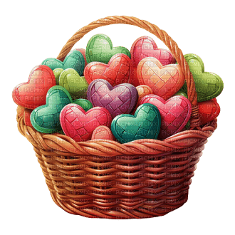 Basket Heart - Bogusia - 免费PNG