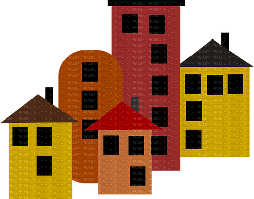 Houses - ücretsiz png