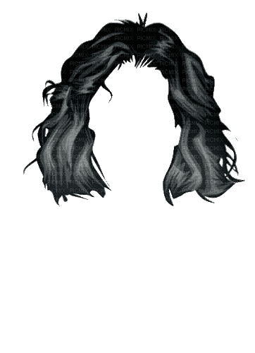 волосы - GIF animado grátis