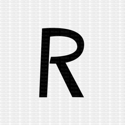letter r - Gratis animeret GIF