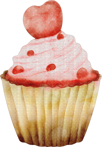 Valentine Cupcake - ilmainen png