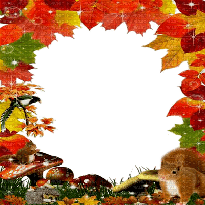 autumn frame by nataliplus - png grátis