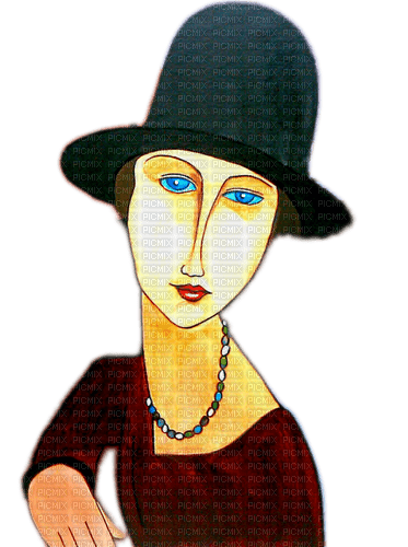 Modigliani milla1959 - nemokama png