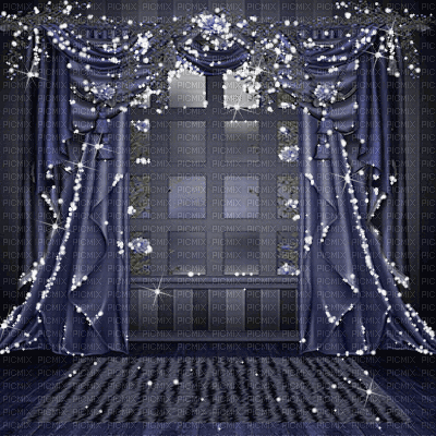 dolceluna animated background fantasy curtains - GIF animé gratuit