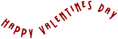 Kaz_Creations Logo Text Happy Valentine's Day Colours - nemokama png
