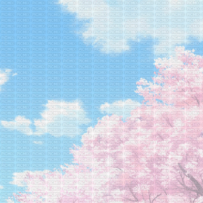 sky animated pink tree clouds - 無料のアニメーション GIF