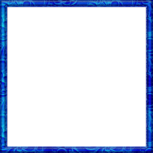 frame blue floral pattern - GIF animate gratis
