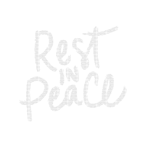 Praying Rest In Peace - Besplatni animirani GIF