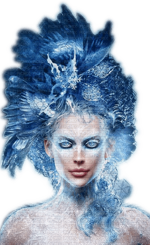 Rena blue Ice Fairy Fee Princess - png gratis