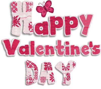 Valentine's Day, text - ingyenes png
