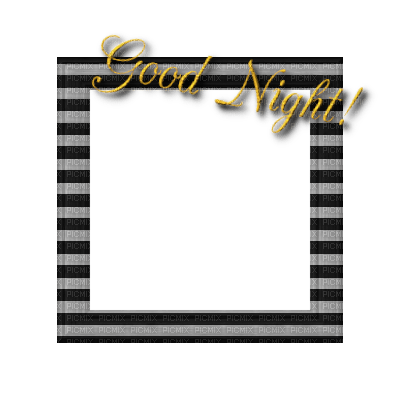 Small Black/White Frame - Free PNG