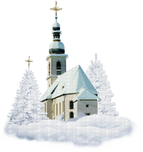 winter church - png ฟรี