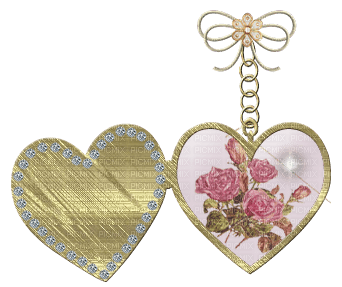 Kaz_Creations Deco Flowers Dangly Things Heart Love - Free PNG
