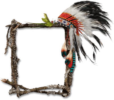 frame American Indian bp - Free PNG